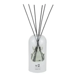 Diffuseur de parfum double paroi à bâtonnets senteur thé vert 150ml