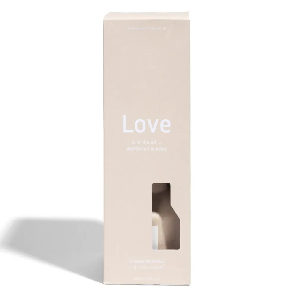 Diffuseur de parfum par capilla Love rose et nénuphar rose