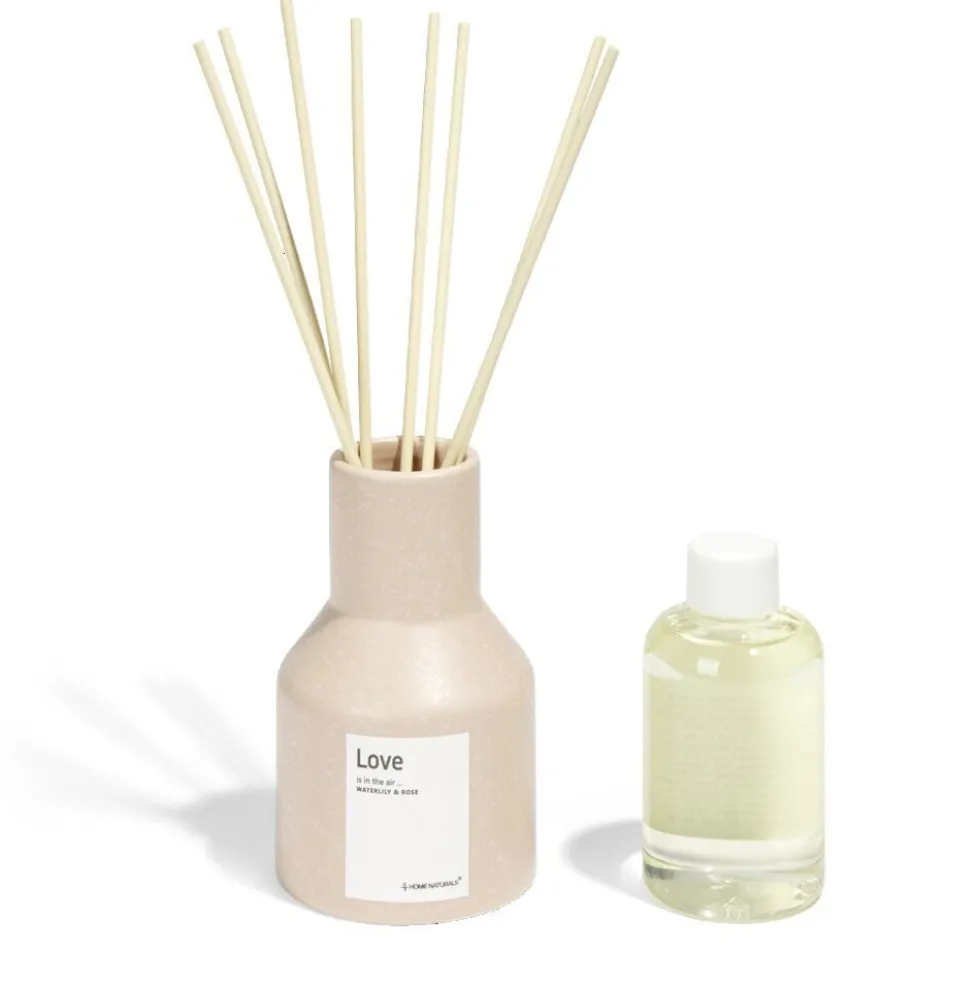 Diffuseur de parfum par capilla Love rose et nénuphar rose