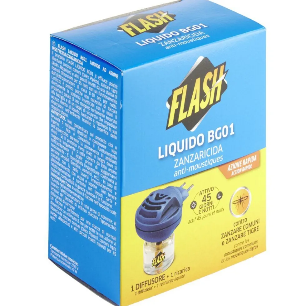 Diffuseur électrique anti moustiques Flash 1 recharge liquide