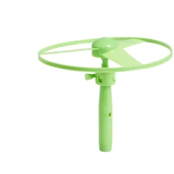 Disque volant plastique vert Ø15cm
