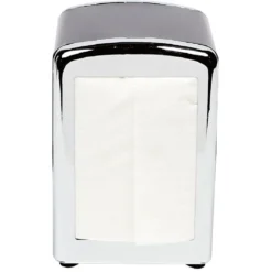 Distributeur de serviette en papier blanc