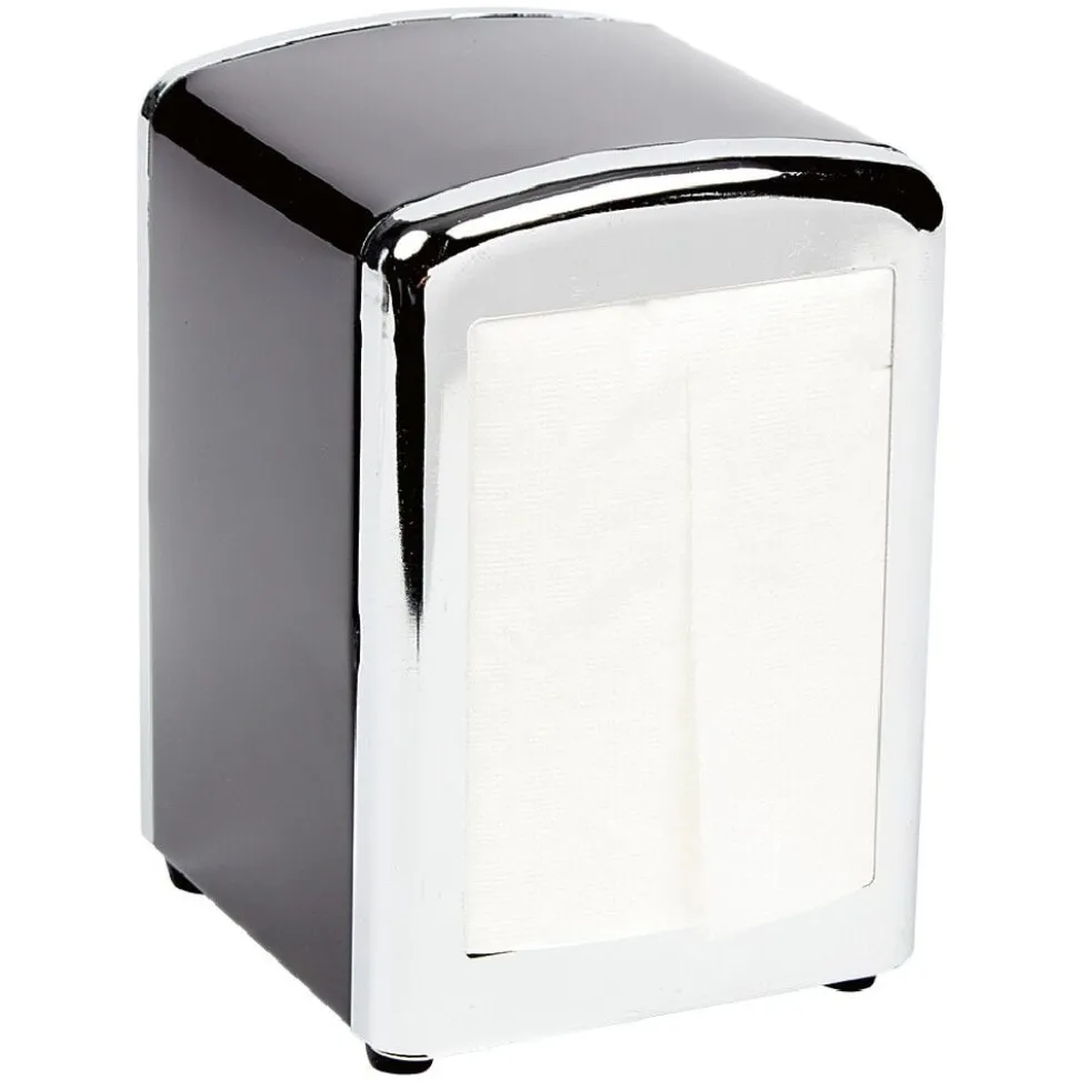 Distributeur de serviette en papier blanc