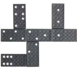 Domino dans boîte en bois 28 pièces