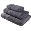 Drap de bain maxi 90x150cm coton gris fusain