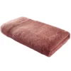 Drap de bain maxi 90x150cm coton orange terracotta