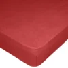 Drap housse coton jersey 160x200cm (plusieurs couleurs)