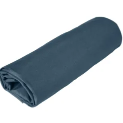 Drap housse 160x200cm 100% coton bleu marine