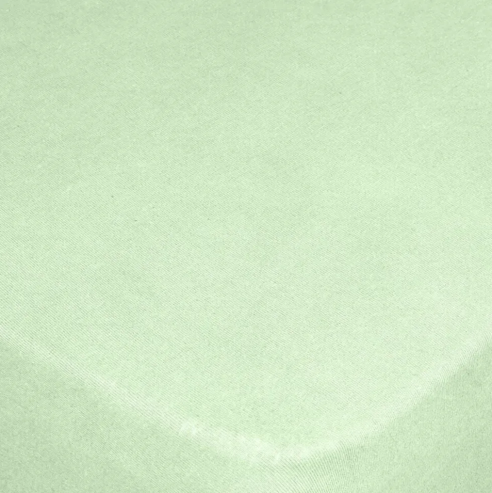Drap housse 140x200cm 1 personne vert