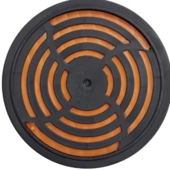Désodorisant pour voiture x2 forme ronde senteur citron Ø7xH3,5cm