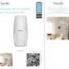 Détecteur de mouvement sans fil connecté WIFI