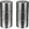 Embout pour tringle à rideaux x2 couleur métal nickel
