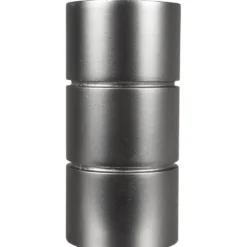 Embout pour tringle à rideaux x2 couleur métal nickel
