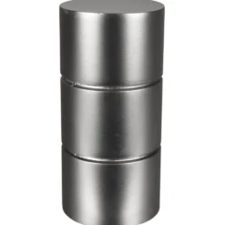 Embout pour tringle à rideaux x2 couleur métal nickel