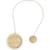 Embrasse aimantée cannage beige