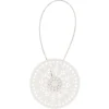 Embrasse aimantée kaléidoscope blanc