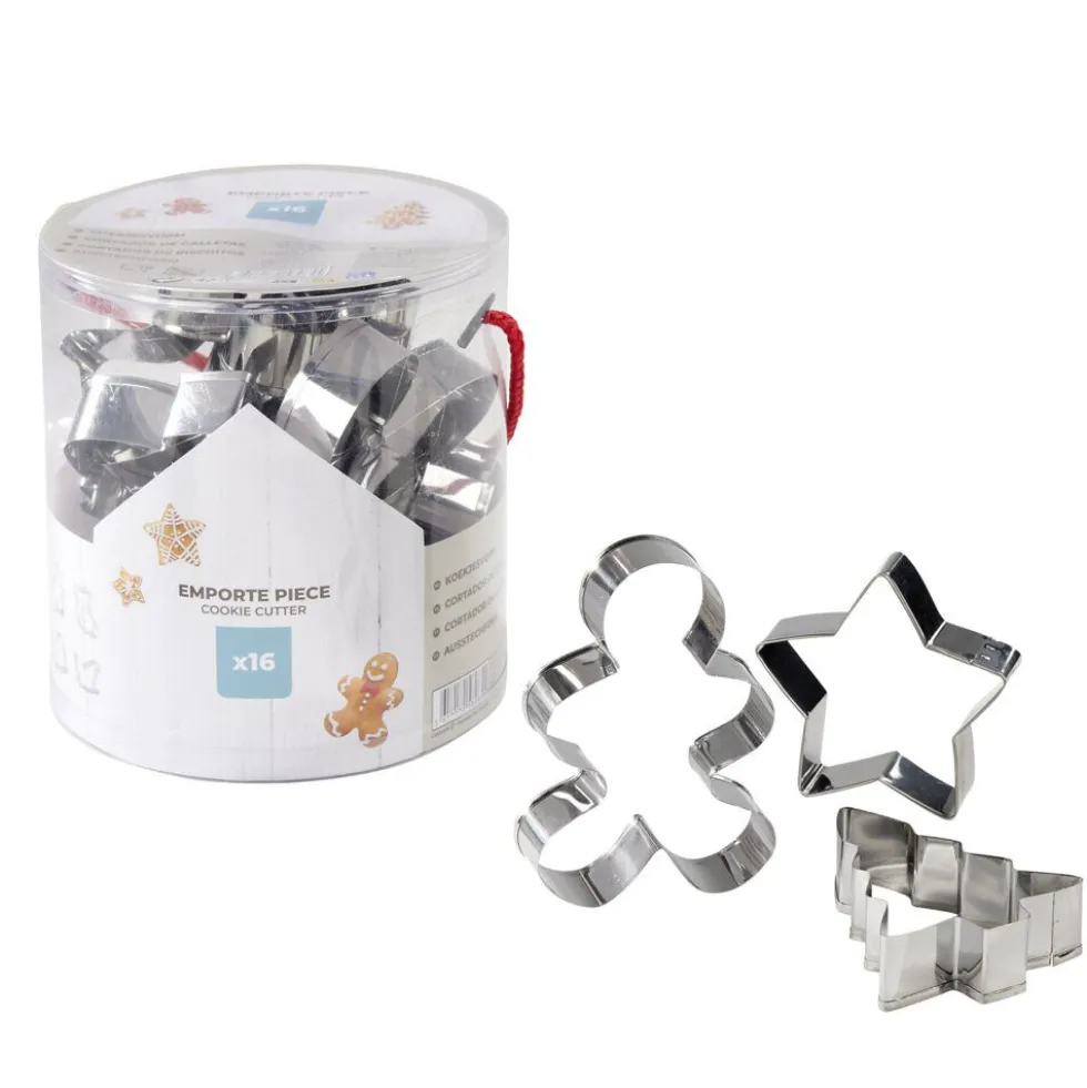 Emporte pièce x16 acier inoxydable