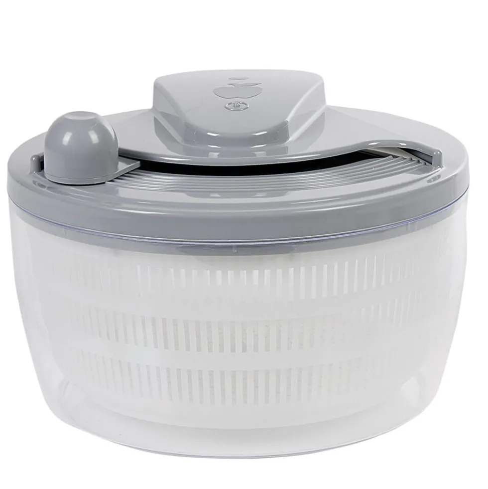 Essoreuse à salade automatique rotation par manette balai