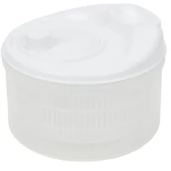 Essoreuse à salade plastique blanc 4,5l