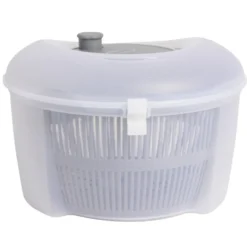 Essoreuse à salade plastique gris Ø24xH16cm