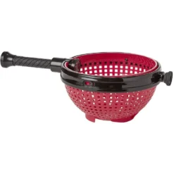 Essoreuse à salade plastique rouge