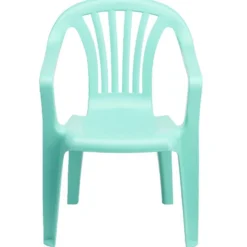 Fauteuil de jardin enfant plastique Viva bleu