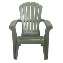 Fauteuil de jardin relax plastique vert 75x86xH86cm
