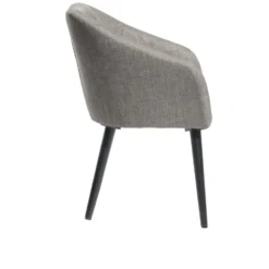 Fauteuil Joseph gris chiné L60xP57xH79cm