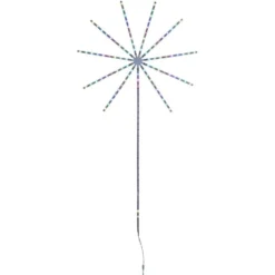 Feu d'artifice led couleurs changeantes H138cm