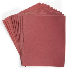 12 Feuilles Abrasives en Corindon - 230 x 280 mm