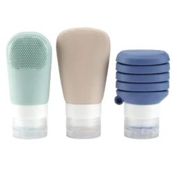 Flacon de voyage x3 en silicone 50ml