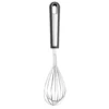 Fouet en inox avec manche en plastique noir L.29,5cm