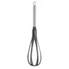 Fouet en plastique avec manche en inox L.32,5cm