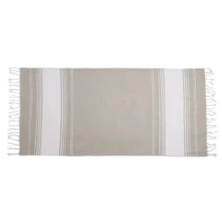 Fouta de plage coton 80x160cm