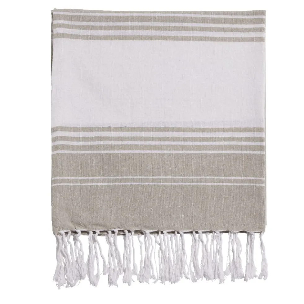 Fouta de plage coton 80x160cm