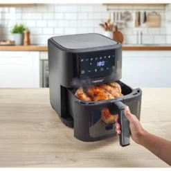 Friteuse sans huile 6,5L multifonction avec vitre L28xP39xH34cm