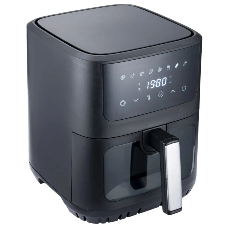 Friteuse sans huile 6,5L multifonction avec vitre L28xP39xH34cm