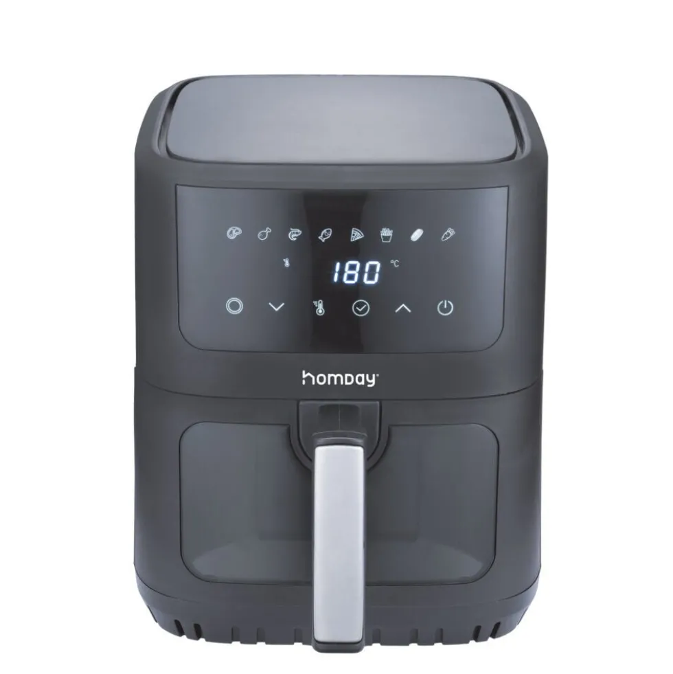 Friteuse sans huile 6,5L multifonction avec vitre L28xP39xH34cm