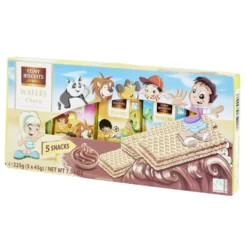 Gaufrette fourrée chocolat 5x45gr