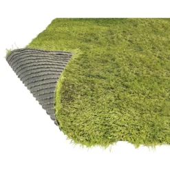 Gazon artificiel vert rouleau L400xl100xH2cm