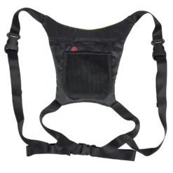 Gilet signalétique LED vert et noir