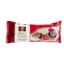 Génoise fourrée cerise 135g