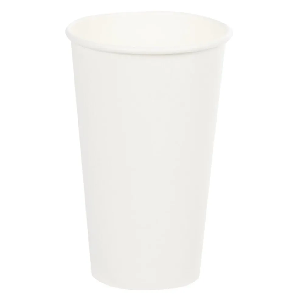 Gobelet à bière jetable en carton blanc 50 cl x20