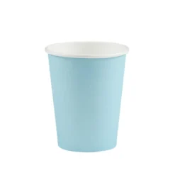 Gobelet bleu clair en carton 25 cl x12