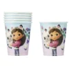 Gobelet carton Gabby Chat 25cl x6