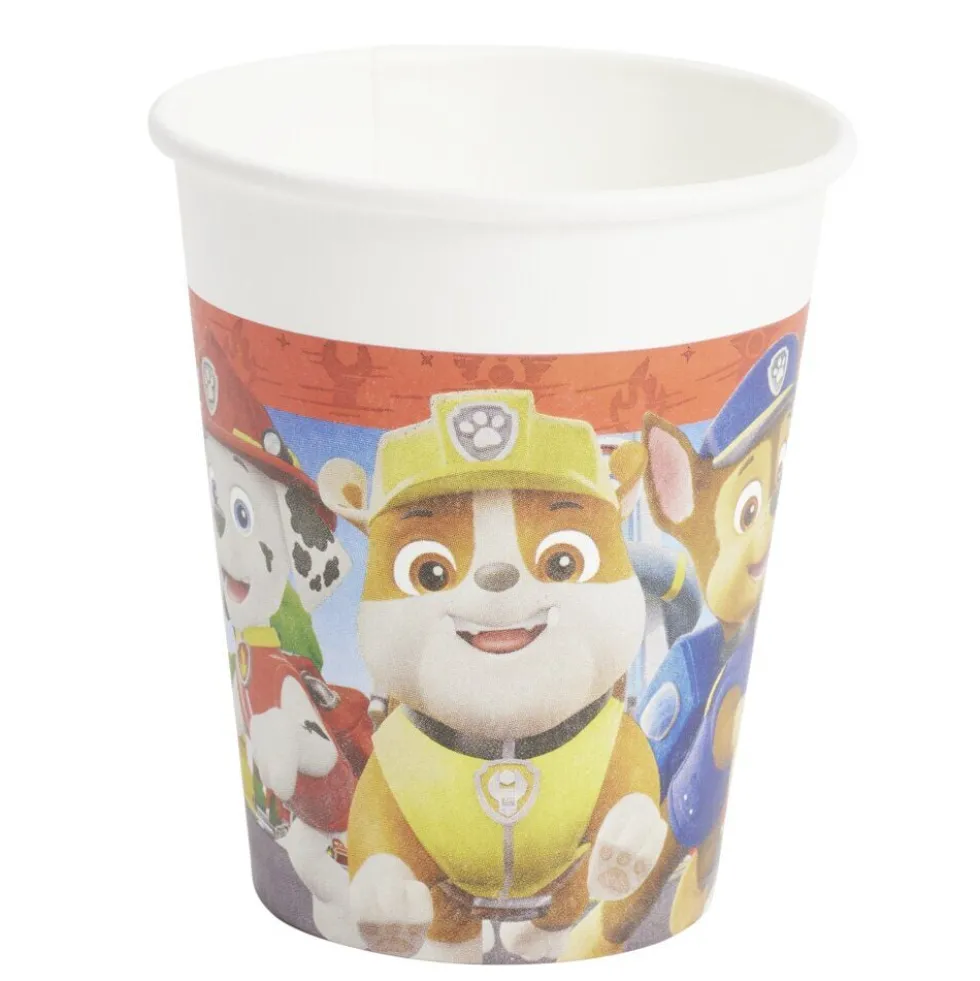 Gobelet carton x8 Pat Patrouille 20cl