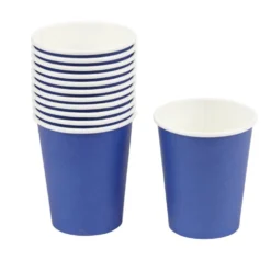 Gobelet en carton bleu 25cl x12