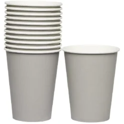 Gobelet en carton gris 36 cl x12