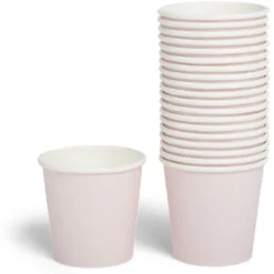 Gobelet en carton rose 12cl x20