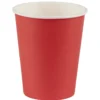 Gobelet en carton rouge et blanc 25 cl x12